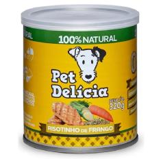 Ração Úmida Para Cães Pet Delicia Risotinho de Frango 320g