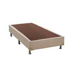 Cama Box Base Solteiro Universal Suede Clean (88x188x20) - Ortobom