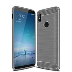 Capa para Xiaomi Redmi Note 5, capa de material de fibra de carbono, macia, antiderrapante macia, anti-impressão digital, capa totalmente protetora para Xiaomi Redmi Note 5