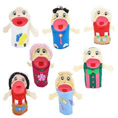 Fantoches Família Feltro Carlu Brinquedos