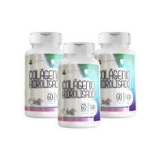 COLÁGENO HIDROLISADO - 500mg (60 Cápsulas) +CAPS