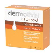 Dermotivin Sabonete Em Barra Facial Oil Control 90g