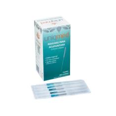 Agulha Para Acupuntura 100Un 0,25X30Mm Uniqmed