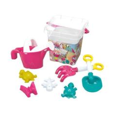Kit Praia Infantil Monte Líbano Unicórnio - 8 Peças