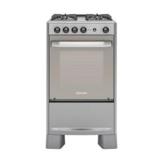 Fogão Select Suggar Prata Mesa Inox 4 Queimadores FGISL410PRIX Inox Bi