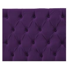 Cabeceira Sofia 160cm Queen Size Suede Roxo