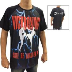 Camisa Camiseta Kickboxing - A Arte De Lutar Em Pé - Duelo Fight