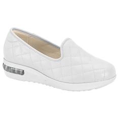 Tênis Modare Ultra Conforto Matelassê Branco