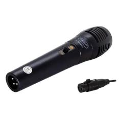 Microfone de Mão Dinâmico com Fio Chave On/Off Kanup Doméstico [Microfone de Mão]