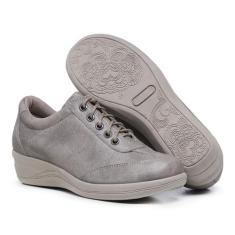 Tênis Feminino Sapato Ortopédico com Cadarço Total Conforto Ótima Qual