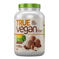 Kit 2X: Proteína True Vegan Chocolate Avelã True Source 837G