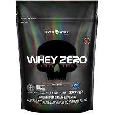 Refil Whey Zero Chocolate - 837G, Black Skull