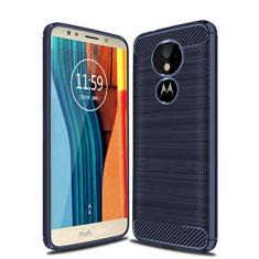 Capa para Moto G6 Play, com sensação macia, proteção total, anti-arranhões e impressões digitais + capa de celular resistente a arranhões para Moto G6 Play