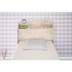 Cabeceira Box Solteiro Elisa Amarula