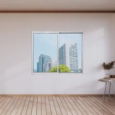 Janela de Alumínio 80x120cm 2 Folhas Fortline Branco