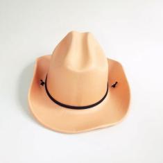 Chapéu Cowboy Em E.V.A - Festas e Fantasias, Bege