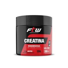 Creatina Monohidratada Micronizada - 150g  - FTW-Unissex