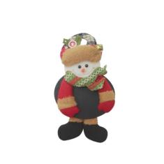 Kit 4 Enfeites De Natal Com Lousa Boneco De Neve 18cm