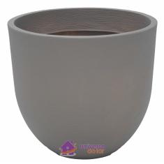 Vaso Tramontina Laos Em Polietileno Concreto 28 Cm Tramontina