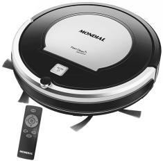 Robo Aspirador Mondial Fast Clean Advanced Rb-04 330 Ml Com 40 Watts Bivolt - Preto/cinza