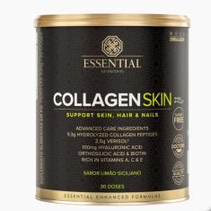 Collagen Skin 330g Pele Unha Cabelo Essential Nutrition, Limão