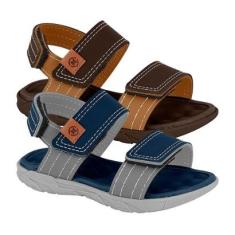 Sandália Papete Infantil Masculina Molekinho 2135.153-Masculino