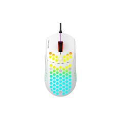 Mouse Gamer Force One Supernova, 20000DPI, 6 Botões, Branco