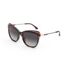 Óculos Solar Colcci Lua C0187f2133 Marrom Brilho Demi Lente Cinza Degr