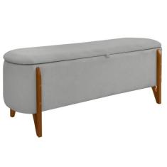 Recamier Solteiro Estofado Bouclê Alaska Organico Para Quarto Roupeiro