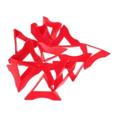 Vaguelly Conjunto De Suporte De Exibição De Cubo 20 Peças De Suportes De Base Triangular Pegada Segura Uso Versátil Para Fãs De Cubo Colecionadores