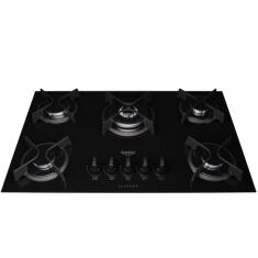 Cooktop Dako Supreme a Gás 5 Bocas Acendimento Automático e Tripla Chama
