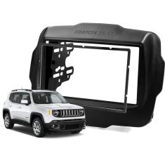 Moldura Painel 2DIN Multimidia MP5 Jeep Renegade