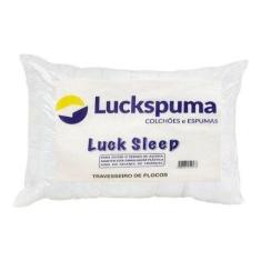 Travesseiro De Flocos De Espuma Suporte Firme Luckspuma - Luckpsuma, B