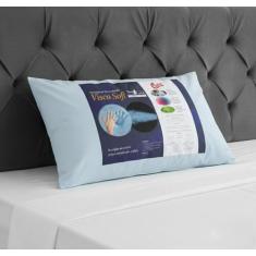 Travesseiro Castor Visco Soft New Hot & Cold 45x65x13cm