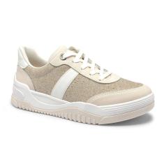 Tênis Casual Dakota Com Glitter Solado Flatform Feminino G9272