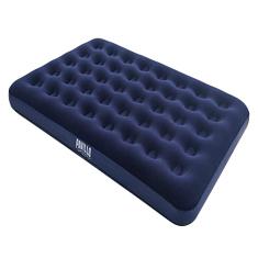Bestway 67002 Colchão inflável adulto 1,91 m x 1,37 m x 22 cm individual, azul marinho