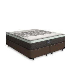 Cama Box Queen + Colchão de Molas Ensacadas - Gazin - New York 158cm, 