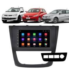 Kit Multimidia Android 7" Gol Saveiro Voyage G5 08 10 12  BT Rádio - E