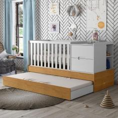 Berço Americano Multifuncional Formare Branco Freijó - Matic