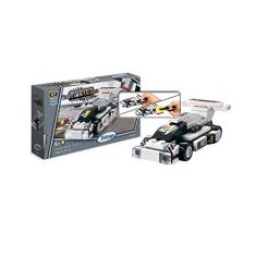 Blocos De Montar - 47 Peças - Corrida Maluca New First - Xalingo 10154