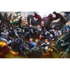 Quebra-cabeça de terror inspirado em filme | 1000 peças | 28 x 20 polegadas