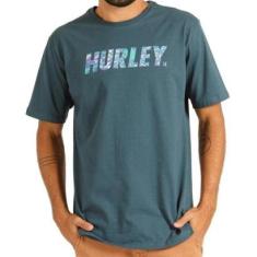 Camiseta Hurley Silk Hypnosis Masculina-Masculino