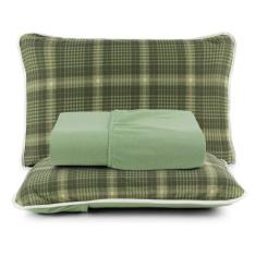 Jogo de Cama 100% Algodão Casal Padrão 3 pcs Estampado Liso - ENTROU C
