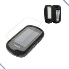 Capa De Silicone + Película Compatível com  Gps Oregon 600/700/750 - N