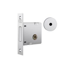 Fechadura Auxiliar 1004 Tetra Roseta Redonda Inox - Stam