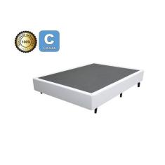 Cama Box Casal 138 Bello Box - Tecido Sintético Branco, 3 meses