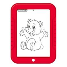 Lousa Magica Tablet Magic Led Canetas Coloridas Neon 3d