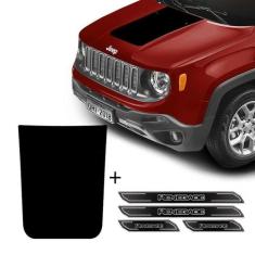 Kit Adesivo Capô Jeep Renegade + Soleira Da Porta Protetora - SPORTINO