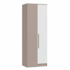 Guarda Roupa Modulado Canto Reto 1 Porta Requinte+ 100% MDF - Móveis C