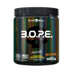 Pré treino b.o.p.e 300g - BLACK SKULL, 300g, Frutas Amarelas